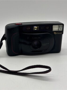 Fujifilm Fuji DL-60 Date Point & Shoot 35mm Film Camera Battery Tested